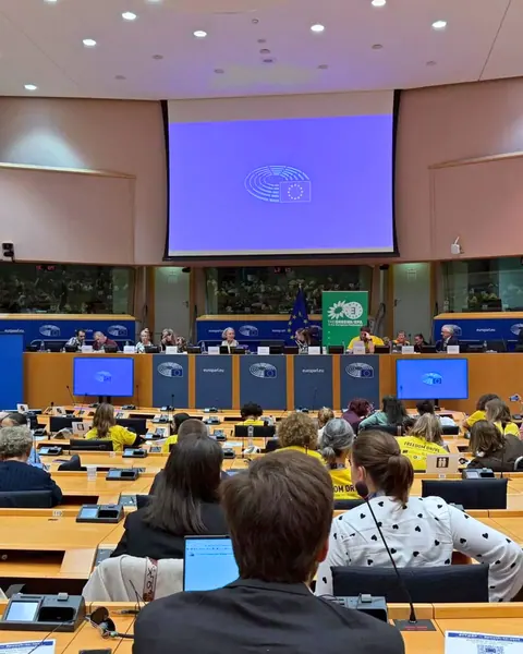 L’appuntamento nella sala del Parlamento europeo.